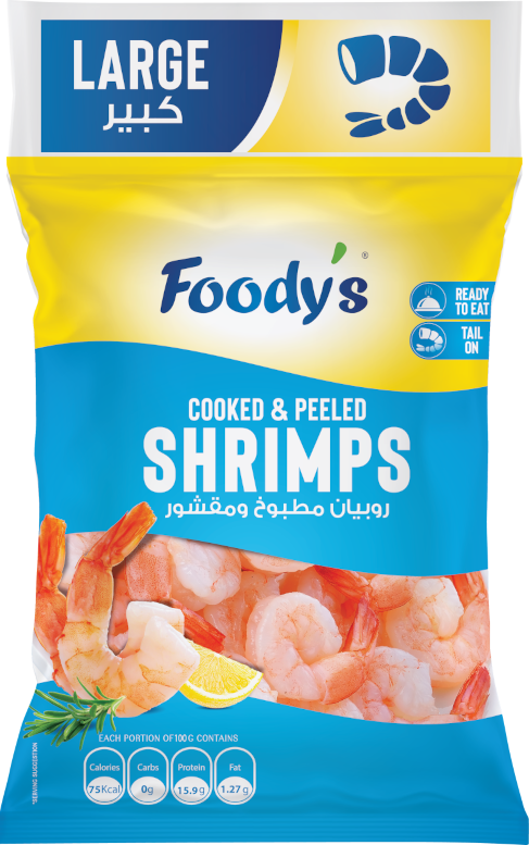 Foodys Large Shrimps 400 GR